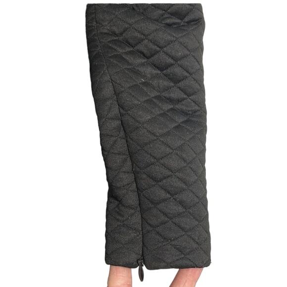 Pink Tartan black long sleeve knee length dress women’s size small petite - Picture 4 of 5